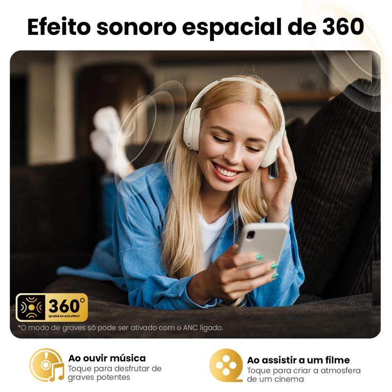 HAYLOU S30 Fone de Ouvido Bluetooth